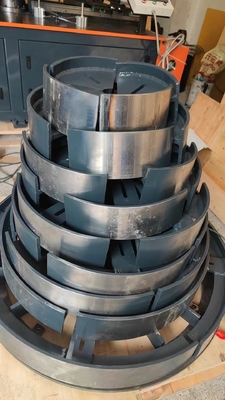 Macchina di produzione di flange per ventilatori assiali