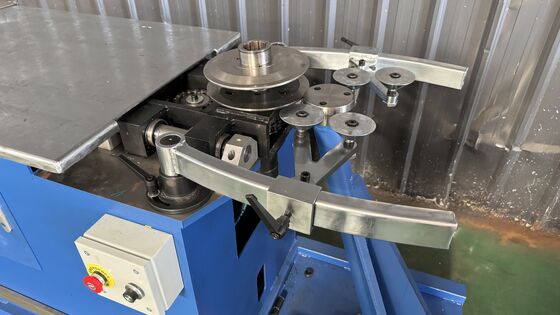 Macchina per la formatura di gomiti per condotti rotondi HVAC | Linea di produzione del gomito segmentato e Gore