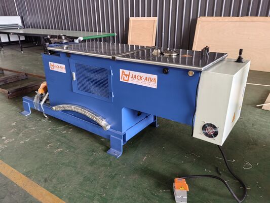 Macchina per la formatura di gomiti per condotti rotondi HVAC | Linea di produzione del gomito segmentato e Gore