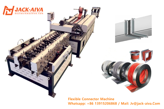 CE Flexible Duct Connector Machine For Hvac Industry Air Duct Connector Joint (Machina per il collegamento flessibile dei condotti per l'industria HVAC)