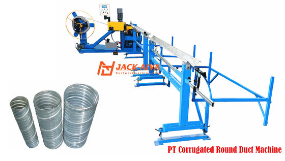 Macchina per condotti di tensionamento post-tensionamento ondulato a spirale | PT Tube Former per calcestruzzo precompresso